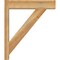 Ekena Millwork Traditional Block Rough Sawn Outlooker, Western Red Cedar, 6"W x 24"D x 28"H OUT06X24X28TRA05RWR - alternate 4